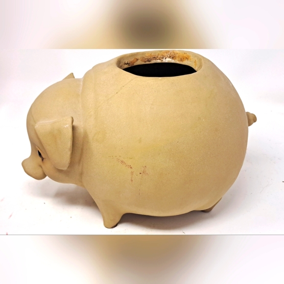 Anthony Freeman McFarlin Vintage  Pig Planter Calif USA Pottery RARE - Picture 2 of 6